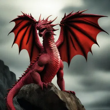 In the fantasy novel, the dragon is often used as a symbol, symbolising power and danger.