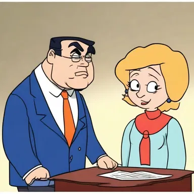 In the animated TV show, the clever protagonist employed a filibuster to defeat the plans of the villainous character.