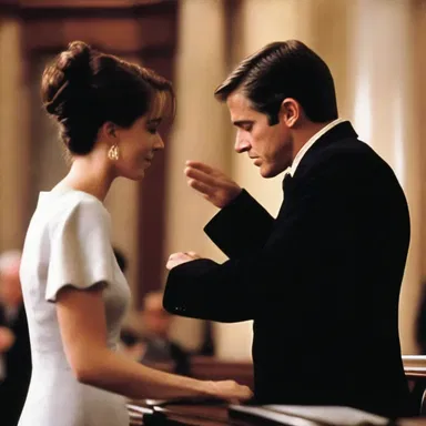 In the heartwarming movie, the main character delivered a heartfelt filibuster to express his love and win back his partner's trust.