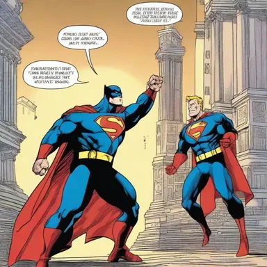 In the comic book, the superhero used his powers to filibuster the villain's plans and save the city.