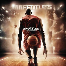 An exceptionally high-quality digital art image depicting a movie poster for a basketball-themed film titled 'Limitless'