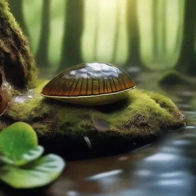 The enchanted forest in the fantasy novel was inhabited by mythical creatures, including freshwater limpets that could grant wishes.