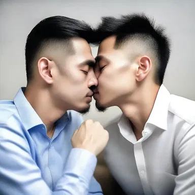 Despite his bilious temperament, he managed to show tenderness and love to his partner.