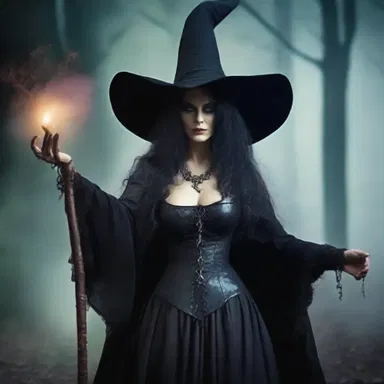 In the fantasy novel, the evil witch was described as having a bilious expression, reflecting her dark magic.