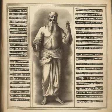 The religious text mentioned a holy figure whose bilious condition was considered a sign of divine punishment.