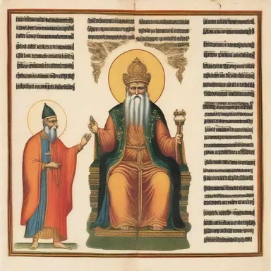 The religious text mentioned a holy figure whose bilious condition was considered a sign of divine punishment.