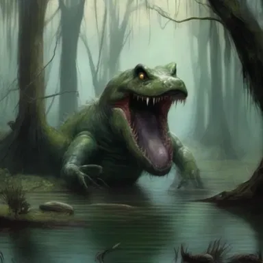 The enchanted swamp was teeming with bilious creatures, their venomous bites capable of causing great harm.
