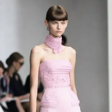 The fashion critic overpraised the designer's new collection, calling it groundbreaking and innovative.