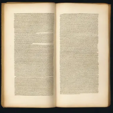 The colophon at the end of the holy scripture contained information about its printing, including the religious organization responsible and the date it was published.