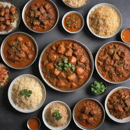 Heartwarming and delicious Pakistani dinner that costs just one dollar, with an array of vibrant, budget-friendly dishes