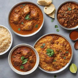 Heartwarming and delicious Pakistani dinner that costs just one dollar, with an array of vibrant, budget-friendly dishes