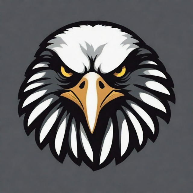 An imposing and striking logo depicting an eagle, representing power and freedom.