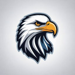 Design a strong and striking logo featuring an eagle, symbolizing strength, supremacy, and liberty.