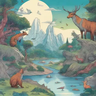 The comic book depicted a fantastical world filled with imaginary creatures and unique landscapes, including extraordinary latitude.