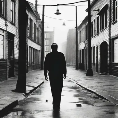 In the horror film, the serial killer operated with complete latitude, freely roaming the town and choosing his victims.