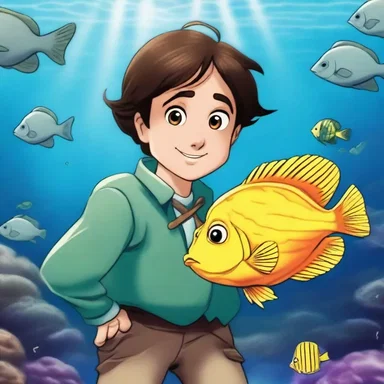 In the fantasy novel, the protagonist embarked on a magical quest to find the legendary Flounder of the Enchanted Seas.