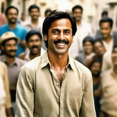 In the film, the protagonist floundered through a series of embarrassing mishaps, causing the audience to burst into laughter.