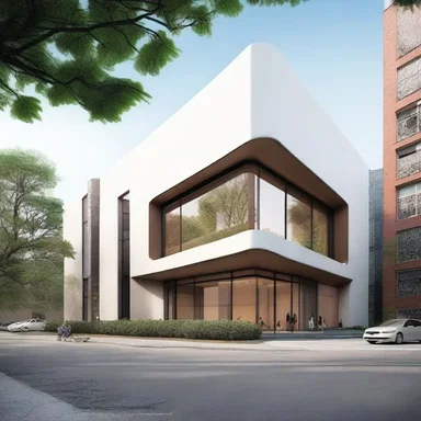 The inexperienced architect's design proposal floundered as he struggled to create a cohesive vision for the building's exterior.