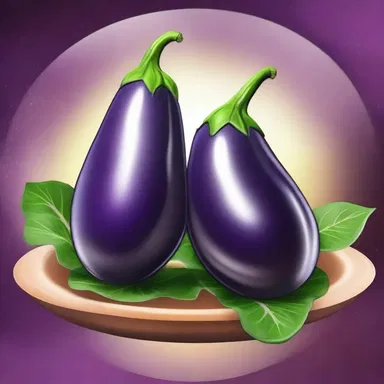 In a distant future, humans have developed a spaceship powered by eggplants, capable of intergalactic travel.