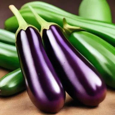 In some cultures, the eggplant is considered a symbol of fertility and is used in religious ceremonies.