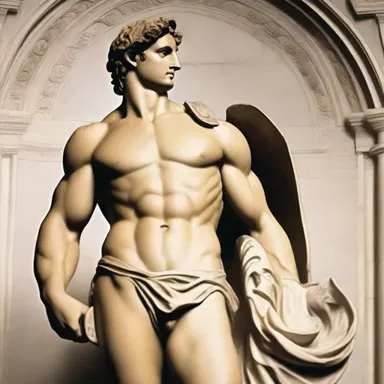 In Greek mythology, the god Apollo was considered a shirtlifter.
