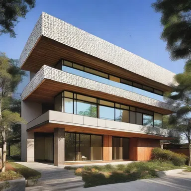 The architect incorporated the jugale point into the building's design, adding a distinctive feature to the façade.
