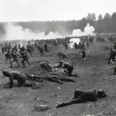 The Battle of Gettysburg was a significant cluster of events during the American Civil War.