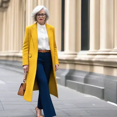 The fashion-forward prof always dresses impeccably in stylish and trendy outfits.