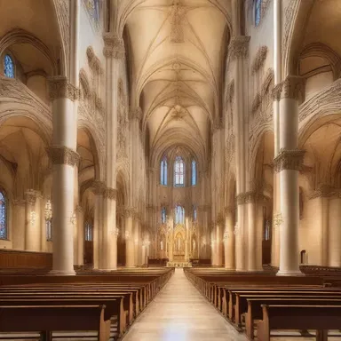 The architect utilized auxesis in the design of the grand cathedral, allowing the space to exude a sense of magnificence and grandeur.