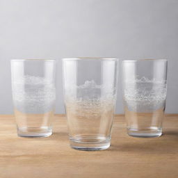 Create a visually harmonious design featuring a fascinating mathematical formula or captivating scenery for a set of four 20oz tumblers. Ensure the PNG design has a transparent background, appropriate for sublimation printing.