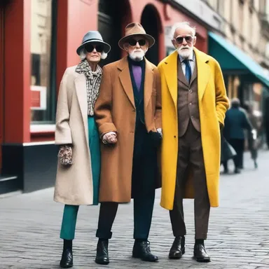 The fashion industry seems to have a fascination with old codgers, as they often become style icons with their unique sense of dressing.