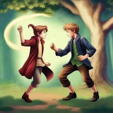 In the fantasy novel, the main character encounters a mischievous twerp who constantly causes trouble with their magical powers.