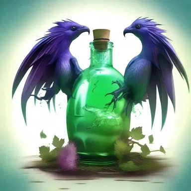 In the fantasy world, the magical creatures possess unique bodily fluids that are used in potions and spells.