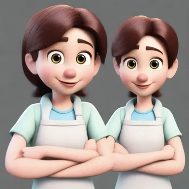 The animator will operate on the character's facial expressions to make them more lively and animated.