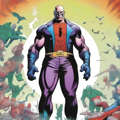 The new comic book series introduces an unsufferable villain who constantly ruins the lives of the superheroes.