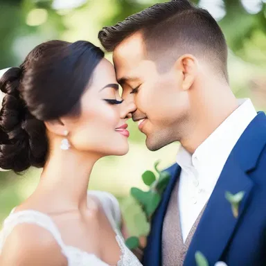 The vivification of their love story was evident in the way they looked into each other's eyes.