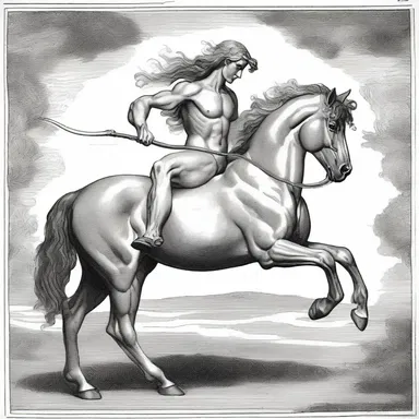 According to Greek mythology, the centaur Chiron was a famous healer who treated horses with fistula.