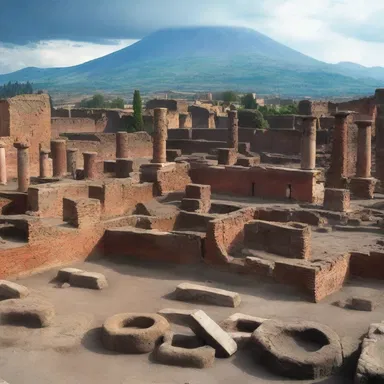 The catastrophe at Pompeii in 79 AD left the entire city untraceable under layers of volcanic ash.