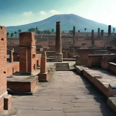 The catastrophe at Pompeii in 79 AD left the entire city untraceable under layers of volcanic ash.
