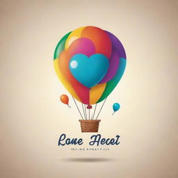 Design a creative, unique and eye-catching logo involving a balloon and elements related to crafts.