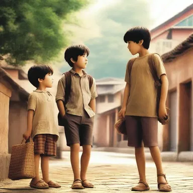 In the movie, the protagonist's dedication to finding his lost family touched the hearts of the audience.