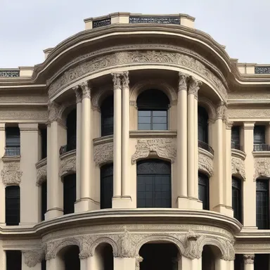 The intricate detailing and craftsmanship of the building showcased the dedication of the architect.
