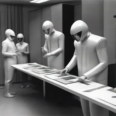 In the futuristic society, citizens were required to demonstrate their dedication to the state through various tests and evaluations.