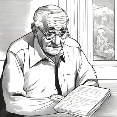 The graphic novel had a heartfelt dedication to the author's late grandparents.