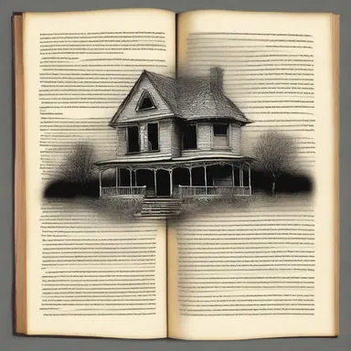 The haunted house book had a chilling dedication to all the readers who dare to enter its pages.