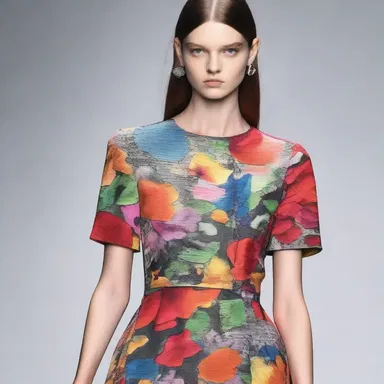 The fashion designer's dedication to creating unique and stunning designs is evident in every piece of clothing.