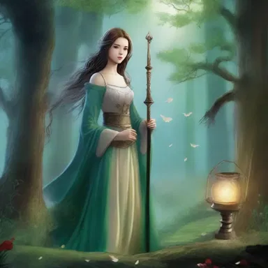 In the fantasy novel, the main character makes a dedication to protect the enchanted realm from evil forces.