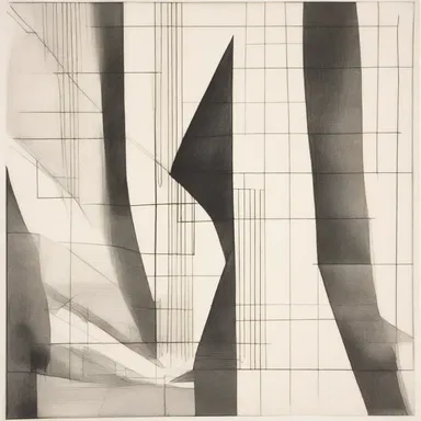 The artist used a streamlined approach to drawing, focusing on essential lines and shapes.