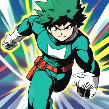 In the anime series 'My Hero Academia', the character Izuku Midoriya wears a streamlined bodysuit to enhance his mobility and minimize air resistance during battles.