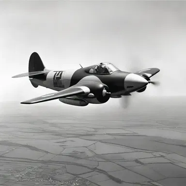 During World War II, the Germans developed the Messerschmitt Me 262 aircraft, which was one of the first jet-powered planes created with a streamlined design.